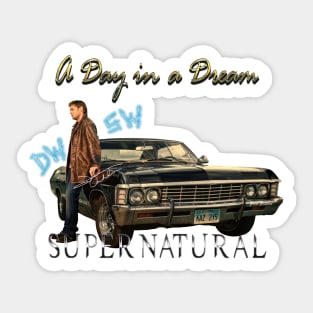 Limited Edition A Day in a Dream Supernatural Sticker